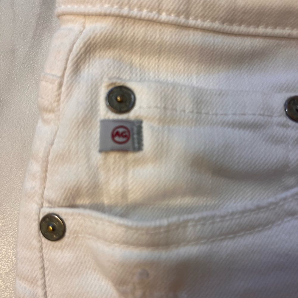 AG-Ed white denim shorts - Picture 4 of 5